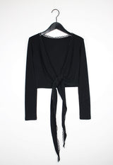 ラップレースカーディガン/Wrap Lace Cardigan (3color)