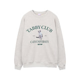 タビーキャットクラブスウェットシャツ / TABBY CAT CLUB SWEATSHIRT OATMEAL
