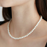 6mm ベーシックパールネックレス