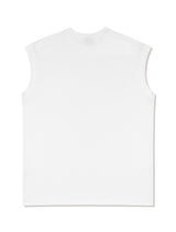 UNISEX オーバーフィットシングルMAISONプリンティングノースリーブトップ(FCB2TS300M)