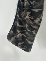 [UNISEX] Camouflage Fleece Wide Pants
