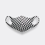 FASHION MASK - CHECKER BLACK (4623540355190)