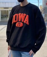 コリア カレッジスウェット / ZOMBIE KOREA COLLEGE LOGO CREW SWEAT  ZZ-1404 （送料込）ONEDAY KMC