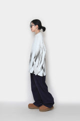 フレームオーバー長袖Tシャツ