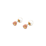 2021 PANTONE stratum pearl earring (OR) (6641916608630)