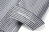 シアサッカーストライプシャツS89/Seersucker Stripe Shirt S89 Black