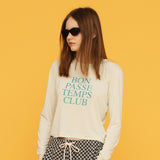 パッセテンプスロングスリーブTシャツ / PASSE TEMPS LONG SLEEVE TEE_LIME