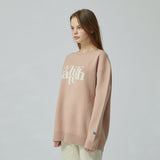 WHATTHE ビック ロゴ ニット プルオーバー/WHATTHE Big Logo Knit Pullover Pink