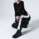 [NONCODE] New Dell Embroidery Crop T-shirt