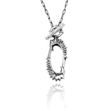 FAIRY CLAW DOUBLE NECKLACE ( silver 925 ) (6618123075702)