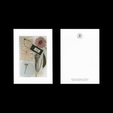 flower collage-post card SET
