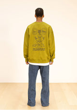 インシションインバーティドウォッシードデニムパンツ/INCISION INVERTED WASHED DENIM PANTS