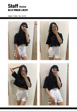 ガーターハイウエストショーツ / BOT(4822) garter high waist shorts