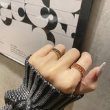 BTS着用！レインボーカラーツインクブリングリング / Wear BTS! Rainbow Color Twinkle Bling Ring (6648162844790)