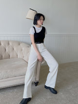 ストレートソフトパンツ / no.1753 Straight Soft Pants (2color)