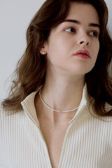 [14K] Piece Pearl Necklace