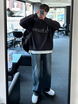 ドローダークブルーデニムパンツ / DROW DARK BLUE DENIM PANTS(ONE COLOR)