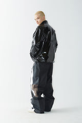 エナメルジャケット/BSR2223FWJK061 WD ENM JACKET ENAMEL BLACK