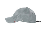 イアフラップボタンボールキャップ/EARFLAP BUTTON BALL CAP_GREY