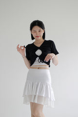 シルキーカンカンスカート / Silky Cancan Skirt (3color)