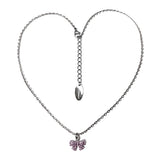 GEMMY RIBBON NECKLACE (PINK)