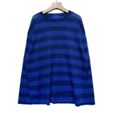 フォーシーズンシースルーストライプ長袖Tシャツ