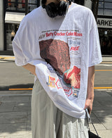 ブラウニープリントショートスリーブTシャツ / brownie print short sleeve T-shirt