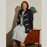 クラウドキルティングジャケット / Cloud quilting jacket (black)