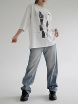 コーナーピンクデニムパンツ / no.743 Corner Pink Denim Pants