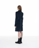[ICC22WJK06NV] LOGO CORDUROY COAT - NAVY