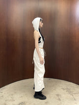 ライジングシャーリングスリットロングスカート / 931. Rising shirring slit long sk (2color)
