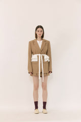 Gold button jacket 