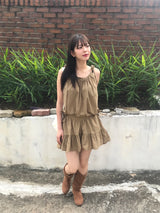ヘミッシュスリーブレストトップ