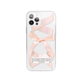 ballet ribbon case - pink