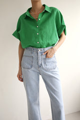 クシオジーンズ / CUSHIO JEANS / STRAIGHT DENIM PANTS