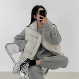 ウェルオン オーバーフィット パテッド ベスト / [44-99 possible] Wellon Overfit Padded Vest