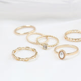 ロイヤルパールリングセット / Royal Pearl Ring Set (2 color)