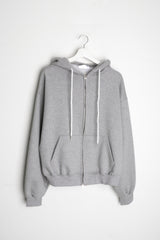 KEVIN OVER-FIT HOOD ZIP-UP