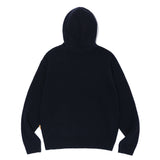 バーシティーロゴニットフーディー / VARSITY LOGO KNIT HOODIE