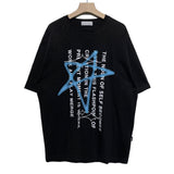 スターズスプレーレタリング半袖 (3 color)
