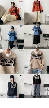 Follow V-knit