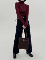 リブウォーマーポーラーT-シャツ / Ribbed warmer polar T-shirt (3color)