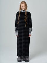 Stripe maxi dress_black (6676851785846)