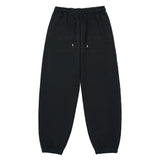 ビッグスクリプトロゴエンボシングスウェットパンツ BLACK