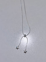 Twin Star Necklace