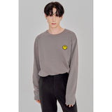 スマイルロングスリーブTシャツ / SMILE SLEEVE (4357609914486)