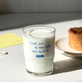 ブルーレタリングカップ/Blue lettering cup