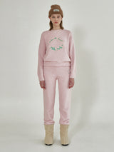 ROLAROLA X SAKI MAKE ALL HAPPY PANTS PINK