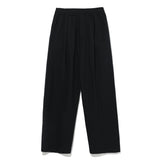ワンタックワイドフィットパンツ/ONE TUCK WIDE FIT PANTS-BLACK