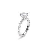 フェミニン ソリティア リング / Feminine Solitaire Ring (silver)
